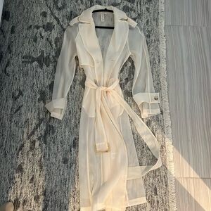 Anthropologie mesh trench